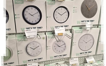 Nově skladem - Nástěnné hodiny a budíky HAMA 52 druhů