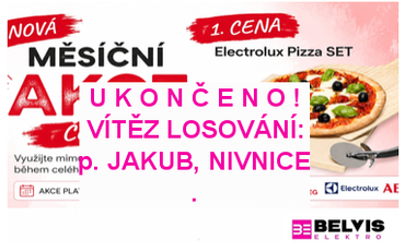 Akce červen : Pizza set do trouby ELECTROLUX